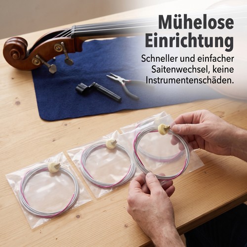 Kontrabass saiten einzel - saiten,