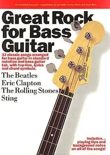Great rock for - for, bass